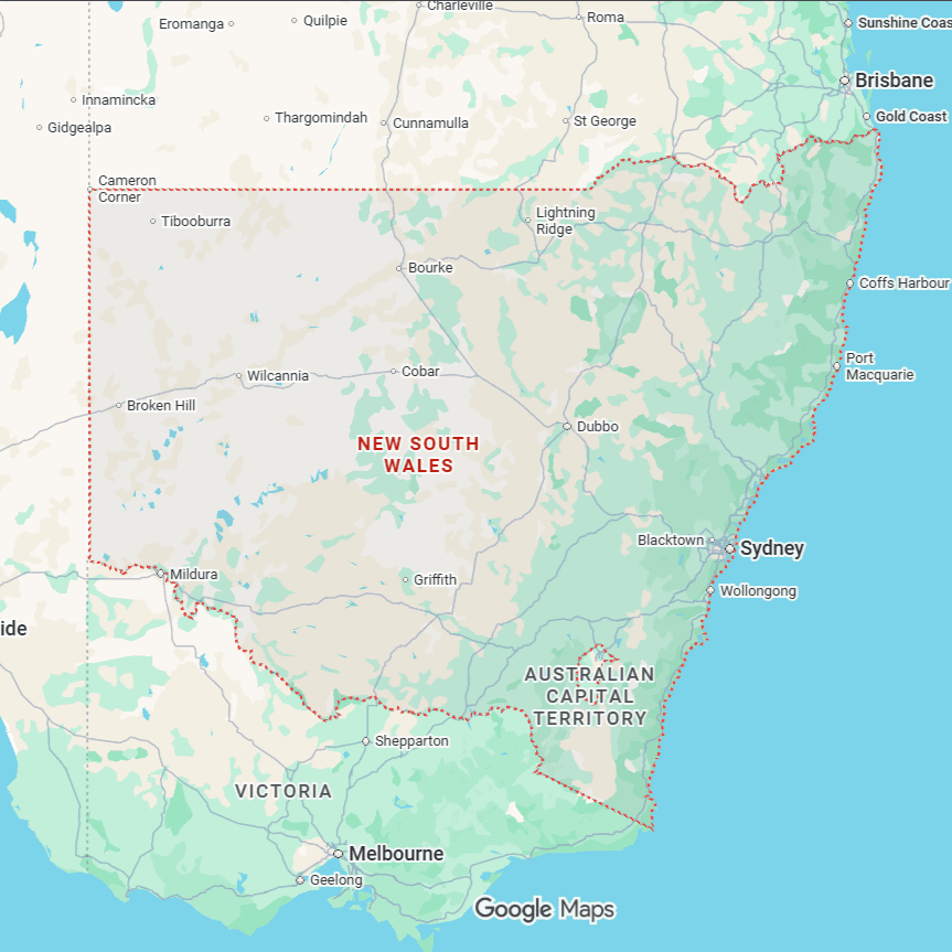 Iconic view of New South Wales, Australia